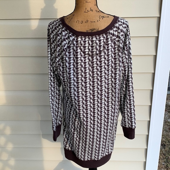 Womens elephant print Jane & Bleeker sweater or sweater dress - Picture 6 of 11